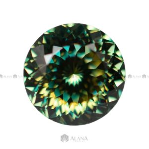 Moissanite Tròn Green Russia Cut 9.5mm (GRA) - SP005977
