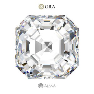 Moissanite Asscher 8x8mm (C&C) - SP001495