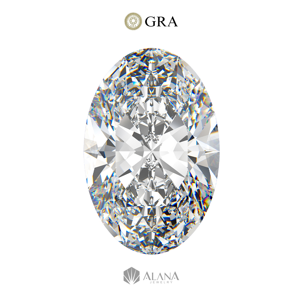 Moissanite OS Oval 8x10mm (GRA) - SP000731
