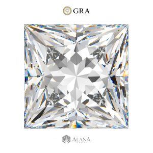 Moissanite SQ Vuông 9x9mm (GRA) - SP000761