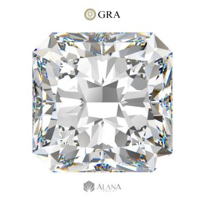Moissanite Radiant 12x12mm (GRA) - SP000863