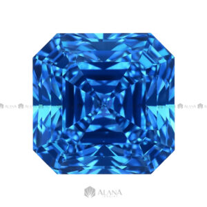 Xoan nam phi asscher aquamarine g19
