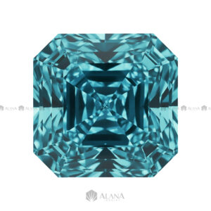 Xoan nam phi asscher paraiba blue t17
