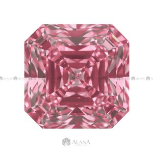 Xoàn Nam Phi Vuông Cắt Góc Hồng (H05) 10x10mm - SP202501786