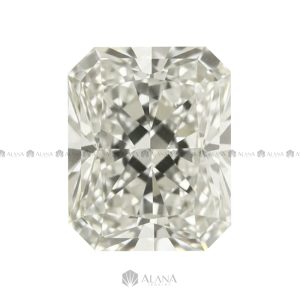 Xoàn Nam Phi Chữ Nhật Cắt Góc Trắng (L01) 12x16mm - SP005910