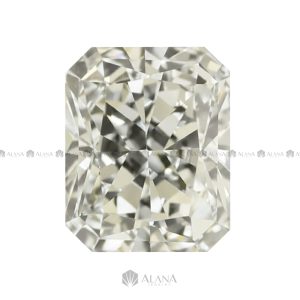 Xoàn Nam Phi Chữ Nhật Cắt Góc Trắng (H02) 12x16mm - SP034100