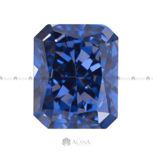 Xoàn Nam Phi Chữ Nhật Cắt Góc Xanh Dương (G22) 8x10mm - SP202502000